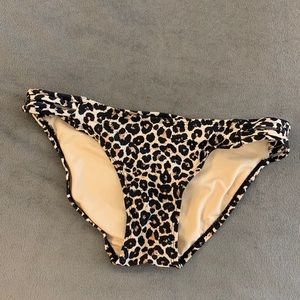 cheetah print swim bottoms